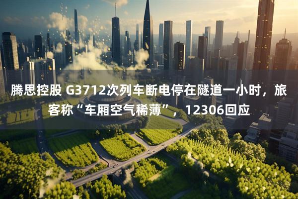 腾思控股 G3712次列车断电停在隧道一小时，旅客称“车厢空气稀薄”，12306回应